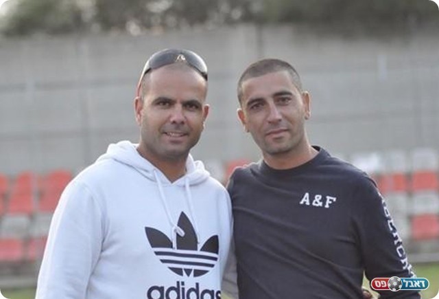 איפרגן יחד עם מאמן הקבוצה רפי בוסקילה